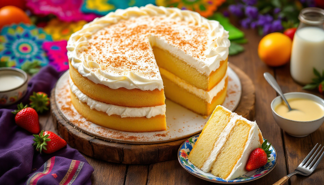 Tres Leches Cake Recipe: Sweet Mexican Decadence in Every Bite - San Miguel de Allende