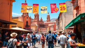 Street scene in San Miguel
