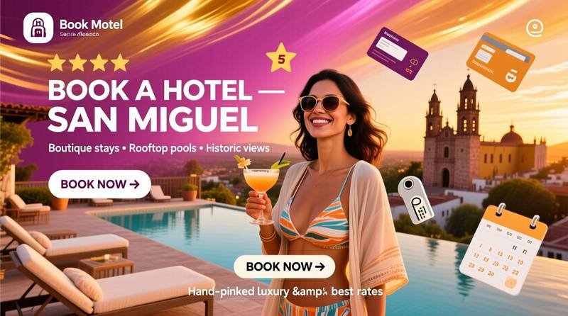 Book a Hotel in San Miguel de Allende